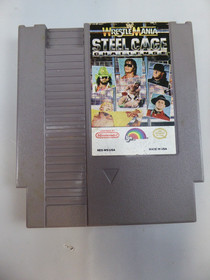 Lotto 4 giochi Nintendo NES Tetris Mario Duck Hunt Wizards & Warriors WWF Steel Cage