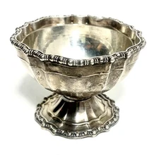 Avon 1960’s Vintage SilverPlated Trinket/salt Cellar Dish Italy 2"X2.75"
