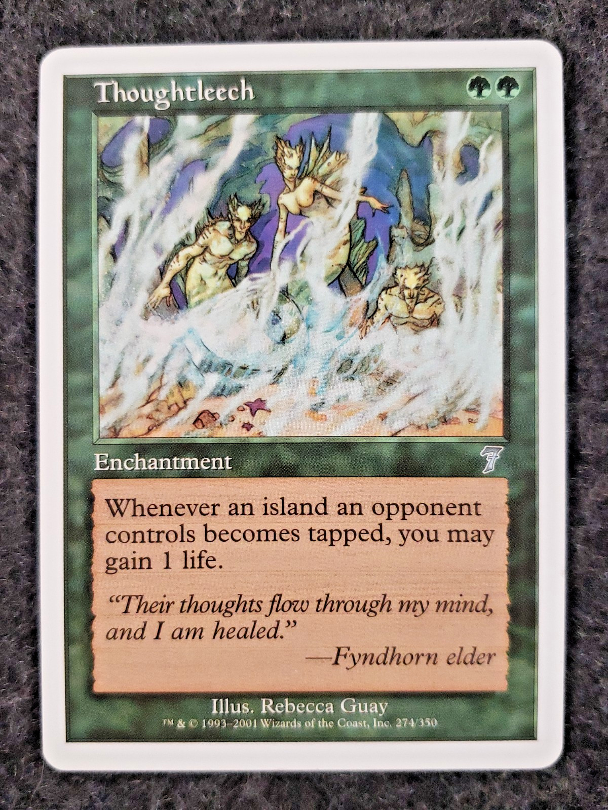 MTG Thoughtleech Magic the Gathering (274) 7th NM NEVER PLAYED (DS3D1L1)