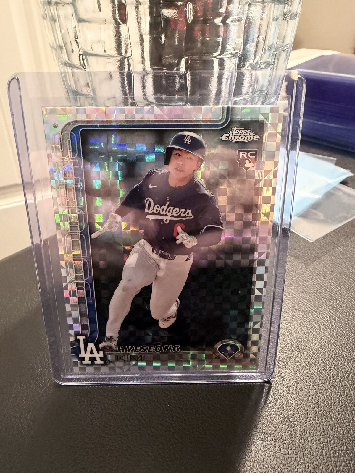 2025 Topps Chrome - Hyeseong Kim #152 X-Fractor (RC)