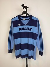 Vintage Adidas Football Shirt DDR West Germany 70s PALUX No.7 Long Sleeve