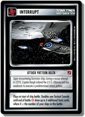 Attack Pattern Delta - Blaze of Glory - Star Trek CCG 1E