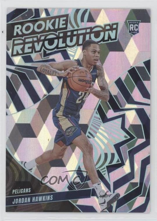 2023-24 Panini Revolution Rookie Cubic 3/50 Jordan Hawkins #17 RC x2o