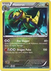 Haxorus 16/20 Dragon Vault Holo Rare
