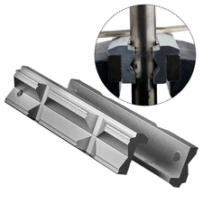 4/5/6/8inch CNC Milling Steel Vise Hard Jaw Fixture V Type Jaw Aluminum Alloy