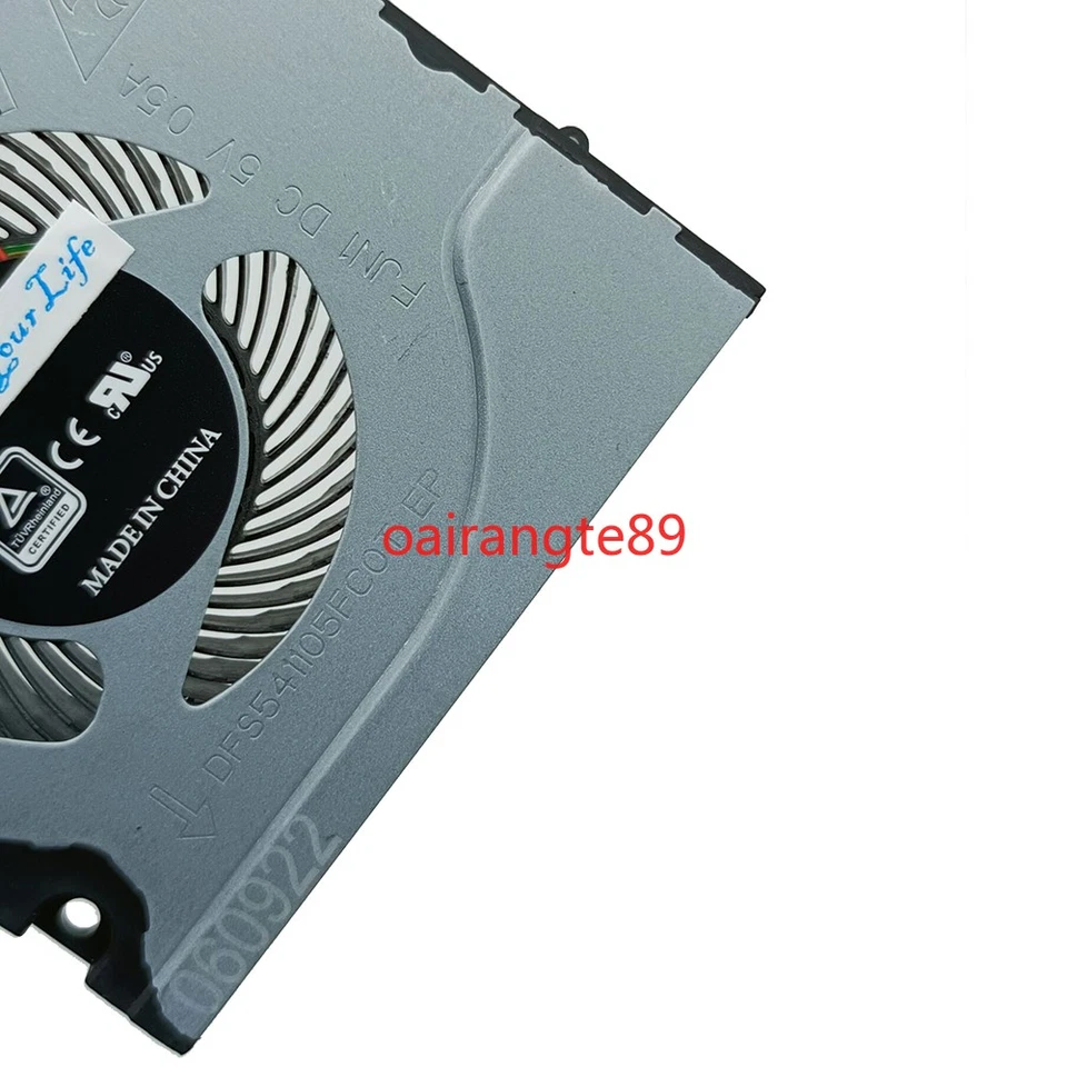 For Acer Nitro 5 AN515-41 AN515-42 AN515-51 AN515-52 AN515-53 CPU Cooling Fan - Image 4 of 4
