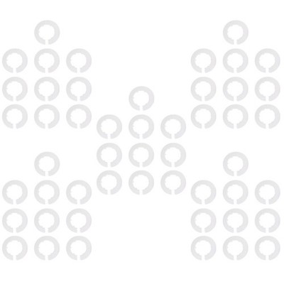  Set of 5 Klimaanlagenabdeckung Wandlochabdeckung Klimaanlagenschutz