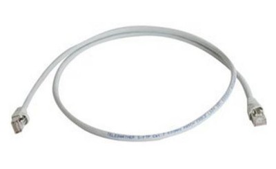 Patchkabel Cat6A S/FTP 1m grau   Telegärtner/ Newlec HSFTPPK1 (AWG27)