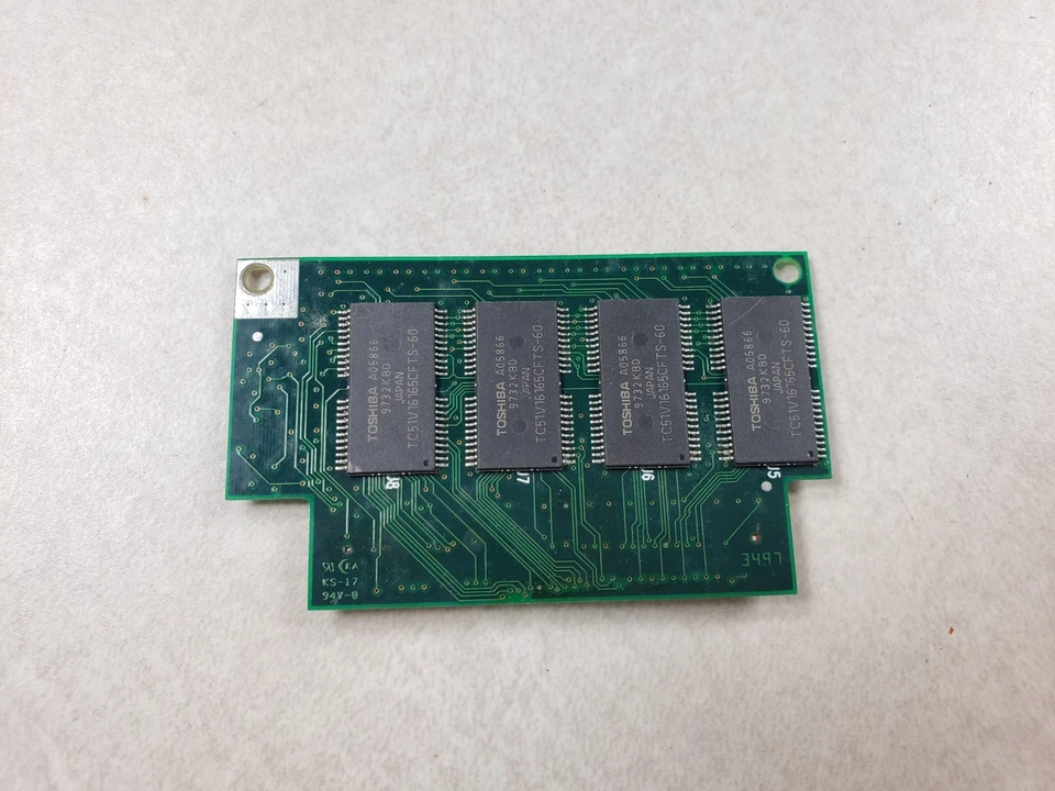 Toshiba Satellite Memory Module 8MB DRAM 00610 REVA 90000-00610-216 TH24062 - Image 2 of 2