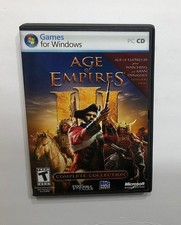 AGE OF EMPIRES III COMPLETE COLLECTION PC CD-ROM GAME NO DISC 1 MICROSOFT 2009