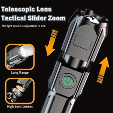 Practical Reliable Stable Easy to Install 1000 Lumens 800mAh Portable Flashlight