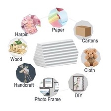 60pcs 7mm Hot Melt Glue Sticks for Mini Glue Gun Craft DIY Repair Clear Adhesive 0.10 per stick