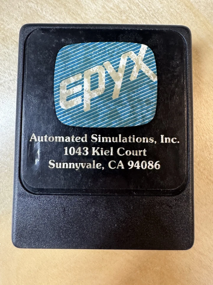 Epyx Computer Software Atari Jumpman Junior 400 800 XL XE Game Cartridge - Image 2 of 2