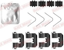 Zubehörsatz Scheibenbremsbelag QUICK BRAKE 109-0034 für CROSSLAND OPEL KIA P17 4
