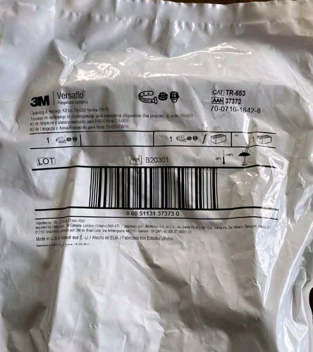 🆕 3M Versaflo Cleaning & Storage Kit TR-653/37373 (AAD) for TR-600 PAPR New - Bild 3 von 3