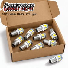 10 White 5-led Dash Instrument Panel Cluster Gauge Clock Glove Box Light Bulbs 10 White 5-led Dash Instrument Panel Cluster Gauge Clock Glove Box Light Bulbs