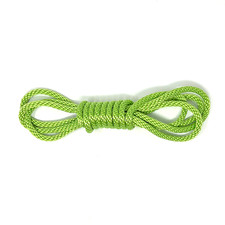 Mad Dog Products Bulk Rope 3/8” x 50’ Lime Solid Braid Rope – Made in USA