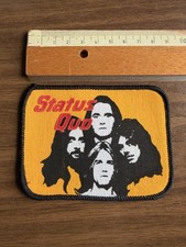 Status Quo-Patch/Aufnäher/ Boogie-Rock 80er ...