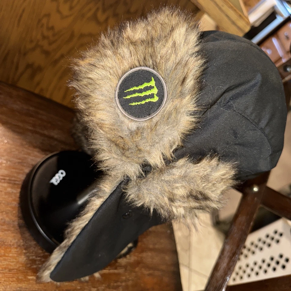 Monster Energy Ski Hat Winter Snow Hat Lined- RARE- Price Reduced! - Image 3 of 4