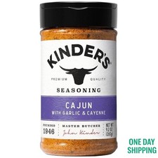 Kinder's Cajun Seasoning 9.2oz Bold Spicy Southern Spice Blend