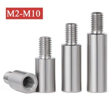 M2 M2.5 M3 M4 M5-M10 Stainless Male-Female Round Standoff Spacer Column PCB Stud