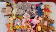 Winnie the Pooh Beanies baby lot