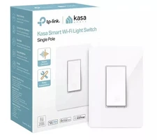 Kasa Smart Light Switch HS200, Single Pole, Needs Neutral Wire 2.4GHz Wi-Fi (dh)
