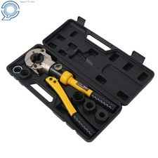 8Mt Multi-Size Copper Tube Crimping Kit with H16 TH20 TH26 TH32 Crimping Dies