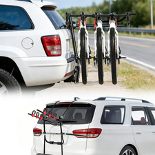 3-Bicycle Hitch Bike Rack Carrier for Car SUV Car Bike Rack Trunk Mount hitch