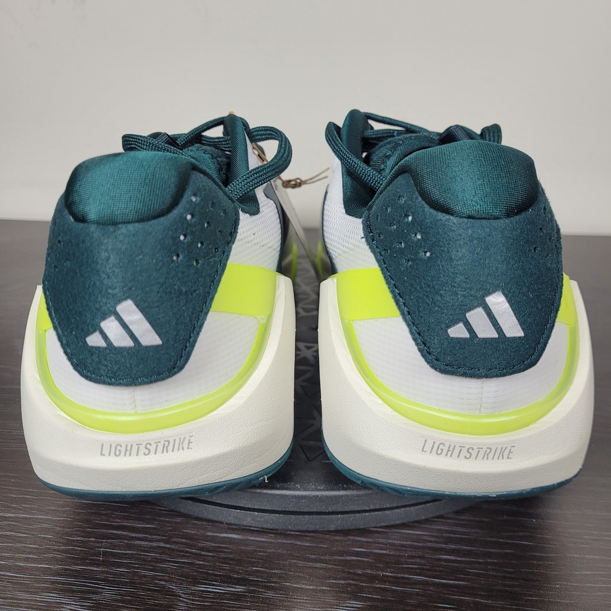 Mens Size 10 Adidas Tennis Shoes Adizero Ubersonic 5 Lace Up White Green JR2714 adizero Ubersonic 5 Clay court shoe Men - white, dark green  main image 4