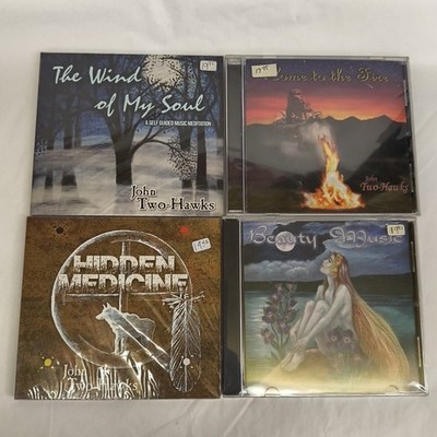 4 CD LOT John Two-Hawks Native American Flute Music New And Sealed