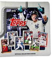 2025 Topps Series 1 Complete Base & Stars of MLB Set + Binder - All 380 Cards
