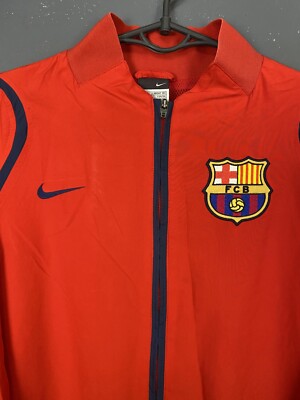 Nike BARCA Academy トレーニングウェア 2007-08 Barcelona Nike Training Shirt - 8/10 - (M)