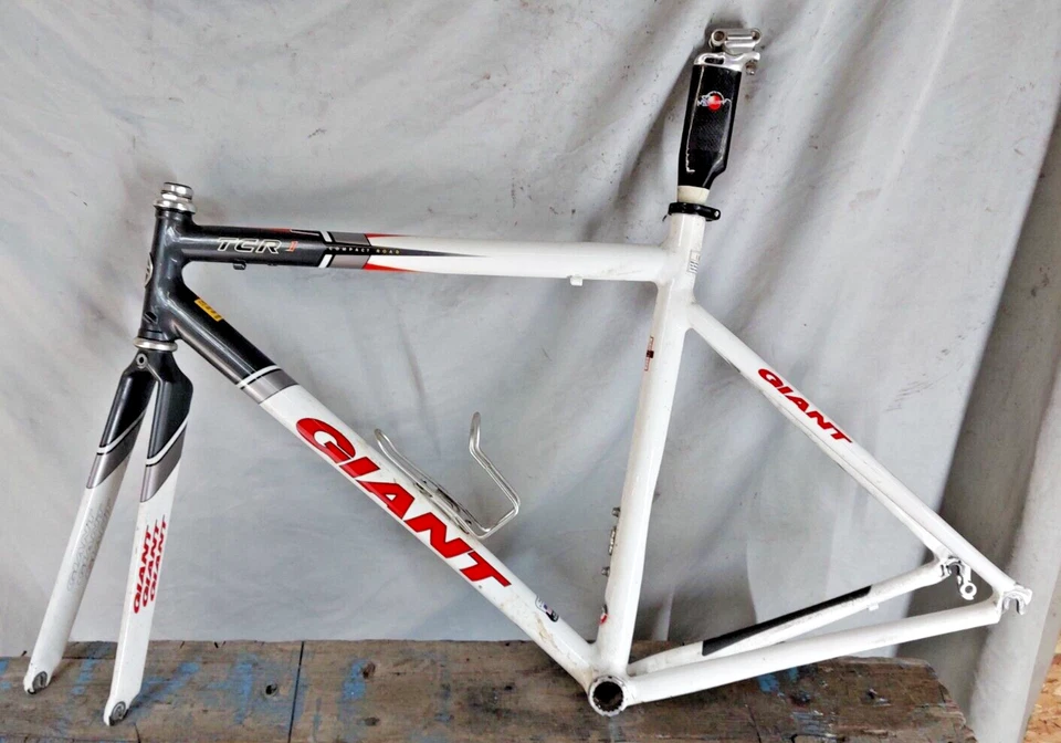 2005 Giant TCR1 RacinRoad Bike Frame Set 50cm Medium Carbon Fork Fast US Shipper - Image 2 of 4