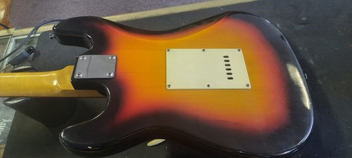 Pignose Stratocaster Electric Guitar Burst RARE ***FREE SHIPPING*** - Picture 8 of 12