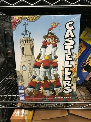 Devir Castellers Game New Sealed German Edition With English Rules T32