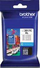 New Genuine Brother LC3017XL Cyan Ink Cartridge MFC-J5330DW MFC-J6530DW