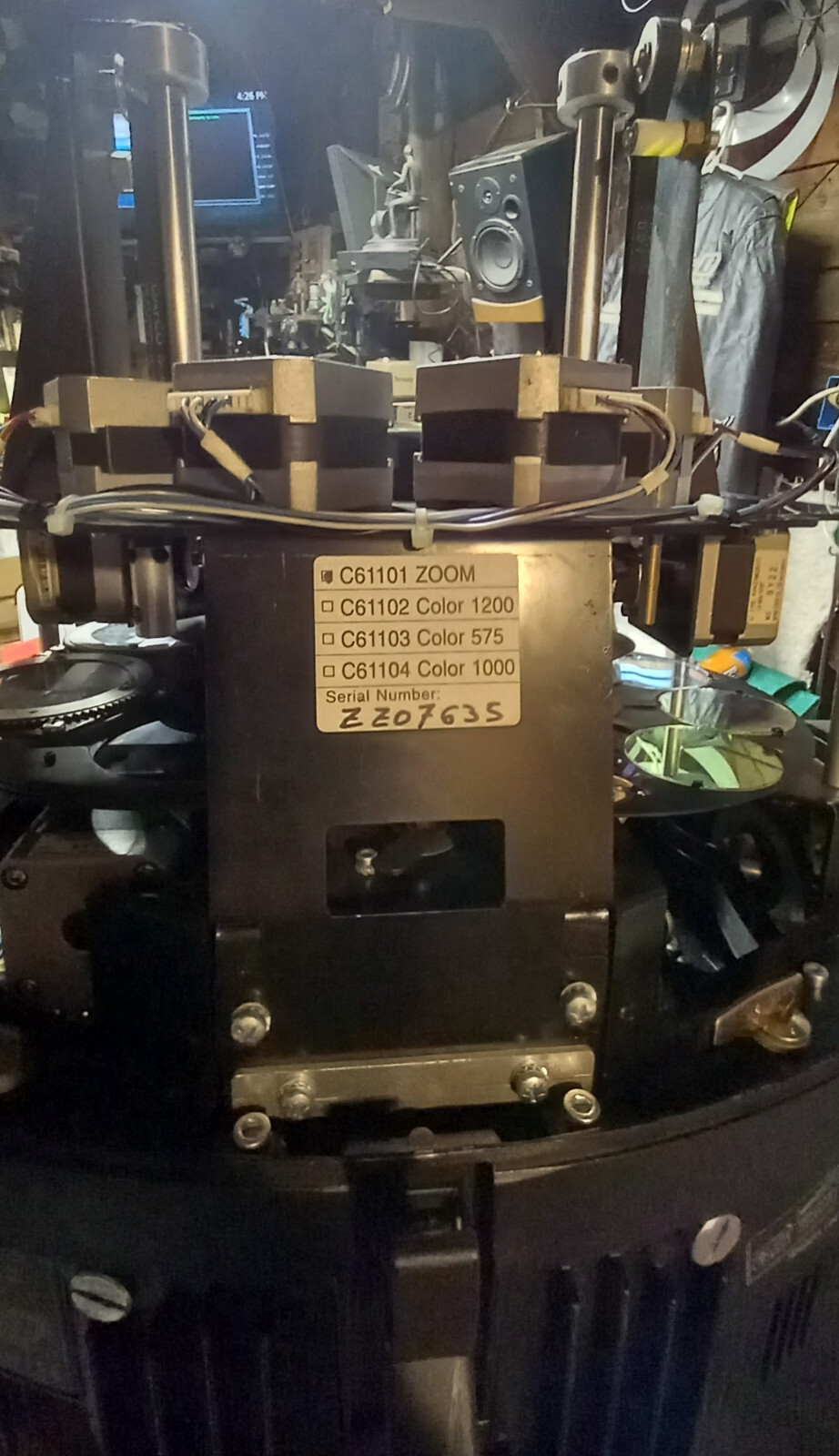 Clay Paky Stage Zoom 1200 professional dmx concert lighting moving head gobo