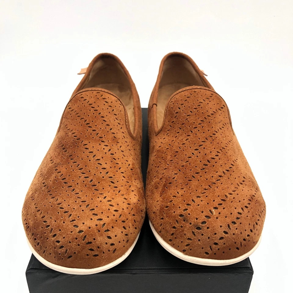 Spencero Orthotic 芭蕾平底鞋 Bailey 马鞍女式 11 B 码棕色皮革 — 第 4/4 张图片