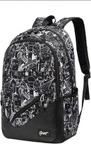 UKKD School Bags Children School Bags For Teenagers Boys Girls 15.6-Inch Laptop
