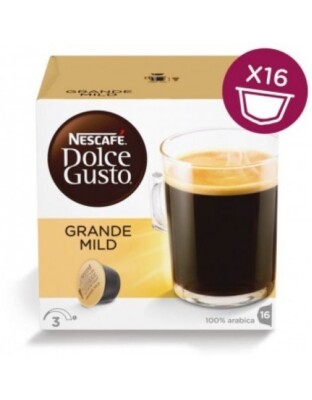 Nescafé Dolce Gusto Grande MILD coffee pods a box/ 16 pods SHIPS