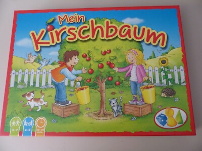 **Mein Kirschbaum** Spiel, Wer füllt als erster sein Eimerchen?