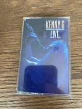 Kenny G Live Cassette Tape Audio Music 1989 Album