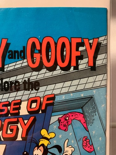 EPCOT CENTER MICKEY AND GOOFY EXPLORE THE UNIVERSE OF ENERGY 1985 PROMO - Picture 4 of 5