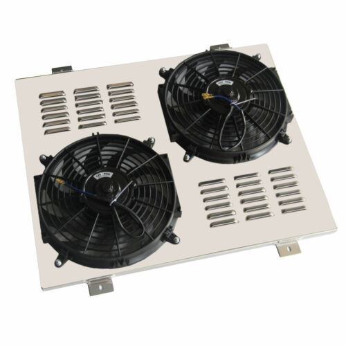 Aluminum Radiator Fan&Shroud For 89-93 90 Dodge D250 D350 W250 W350 5.9 Cummins - Picture 6 of 8