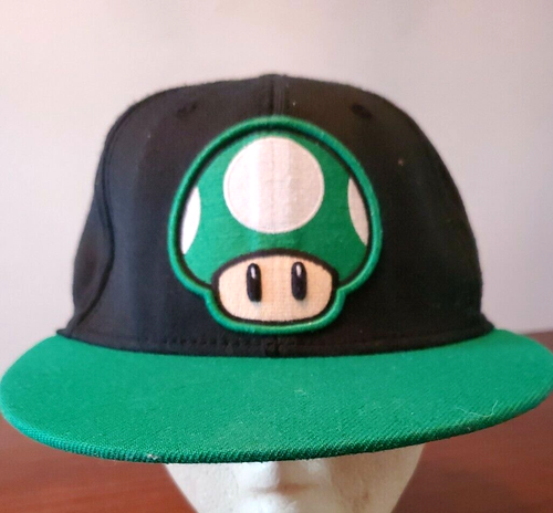GREEN SPANDEX FITTED FLAT BILL HAT | eBay
