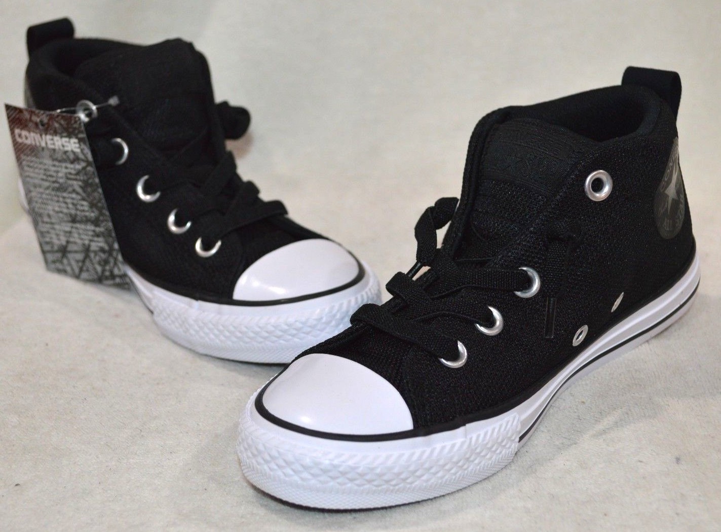 converse ct street mid black