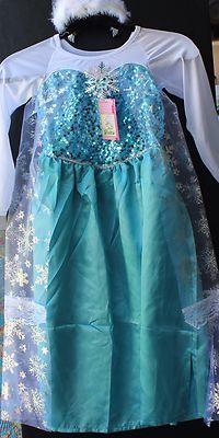 Snow Princess Costumes, Inspired on Frozen Princess Anna and Elsa