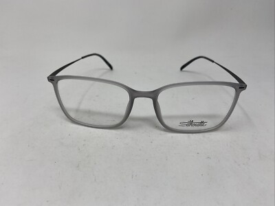 SILHOUETTE SPX 2932 75 6540 53-17-140 GRAY BLACK EYEGLASSES FRAME