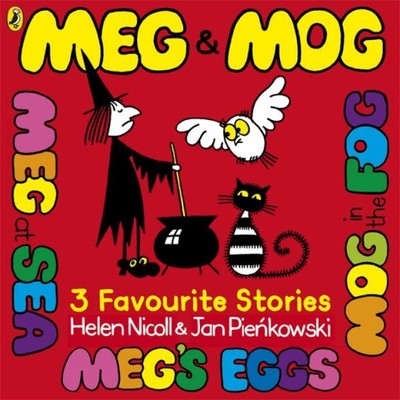 Meg & Mog Three Favourite Stories, Paperback by Nicoll, Helen, Brand New, Fre...